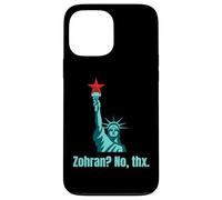 Anti Zohran Mamdani No Mamdani NYC Humor político Meme Broma Carcasa para iPhone 13 Pro MAX