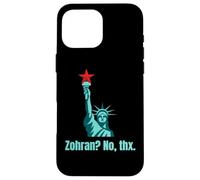 Anti Zohran Mamdani No Mamdani NYC Humor político Meme Broma Carcasa para iPhone 16 Pro MAX