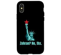 Anti Zohran Mamdani No Mamdani NYC Humor político Meme Broma Carcasa para iPhone X/XS