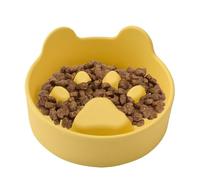 Antiacelerador para Perros | Plato con Diseño De Patita para Alimentación Saludable | Bandeja De Silicona Antideslizante para Cachorros Y Adultos Que Mejora La Experiencia De Alimentación