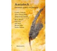 antiaerea: encuentro poetico en zaragoza