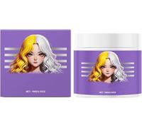 Antiamarillez purpur-Maske,purple Moisturizing Conditioner, Deep Conditioning Hair mask,purple hair mask blonde silver hair,collage hair mask,gloss hair treatment, repair dry frizzy hair, 100g (1PCS)