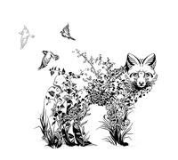 antianzhizhuang Sellos transparentes de animales vintage, silicona, sellos de goma para manualidades, álbumes de recortes, tarjetas, decoración en relieve