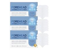 Antiarrugas facial, almohadillas reutilizables para eliminar arrugas, máscara facial de silicona para reducir las arrugas, antiarrugas para la cara (3 caja-15 unidades)