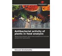 Antibacterial activity of plants in food analysis: Relationship between Salmonella isolated from food and extracts from spice plants