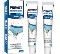 Antibacterial Cream for Private Parts,Crema para Picaz贸n de Parte Privada para Hombre,Aplicar Crema para la Piel Suavemente,20G,2PC