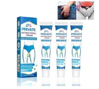 Antibacterial Cream for Private Parts, Private Soothing Cream for Mam and Women, Deodorant and Antifungal Cream, Private Soft Cream, Intimate Soothing Cream, External Cream for Soothing. (3Pcs)