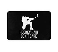 antibacterianas Alfombra Ducha Al Cabello de Hockey no le Importa, Absorbente Acolchado, Oficina, Pasillo, Interior, Lavable Alfombrilla de Baño 40X60cm