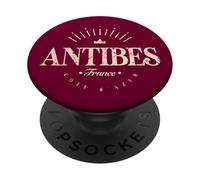 Antibes Costa Azul Francia | Antibes France Modern PopSockets PopGrip Adhesivo