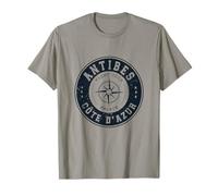 Antibes Yacht Club Costa Azul Riviera Francesa Francia Navegación Camiseta