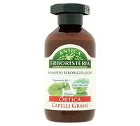 Antica Erboristeria - Champú seborregulador a la ortiga, 250 ml, 12 unidades