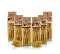 Antico Pastificio Morelli 1860 Srl Bucatini, Pasta Italiana De Sémola De Trigo - Pasta Típica Regional - Lote de 6 x 500g