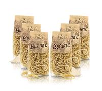 Antico Pastificio Morelli 1860 Srl Busiate, Pasta Italiana De Sémola De Trigo - Pasta Típica Regional - Lote de 6 x 500g