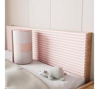 Anticolisión Acolchado Pared de Esponja Autoadhesivo - Multiusos Protector Pared Cama Niños Autismo, Espuma para Tapizar Paneles Decorativos Para Pared DIY Cortable para Tatami(Rosa,20x200cm)