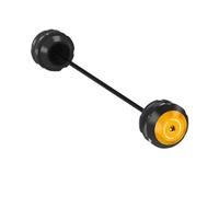 Anticolisión Para CBR600RR 2009-2015, Deslizadores De Eje Rueda Horquilla Delantera Y Trasera, Protector Con Tapa Contra Caídas(Gold Rear)