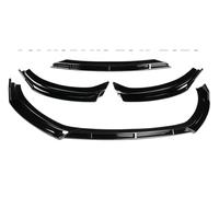 Anticolisión para Coche Apto para Audi A3 8V 2017-2020, Negro Brillante Separador De Parachoques Delantero para Coche, Difusor De Labio Kit De Carrocería Protector De Alerón(Carbon Fiber Look)