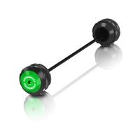 Anticolisión Para R1250GS HP R1200GS LC ADV 2013-2024 Deslizadores De Eje Horquilla Rueda Delantera Almohadilla Protectora Choque(Green Front R1200GS)