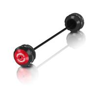 Anticolisión Para R1250GS HP R1200GS LC ADV 2013-2024 Deslizadores De Eje Horquilla Rueda Delantera Almohadilla Protectora Choque(Red Front R1250GS)