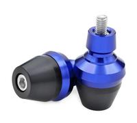 Anticolisión Para S1000RR R1200GS MT25 2020 6mm Protectores Contra Caídas Frontales Marco Deslizante Tornillo Perno Horquilla Tapas Protección(Azul)