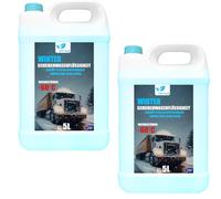 Anticongelante concentrado para parabrisas de coche, 10 litros -60 grados, concentrado anticongelante para el sistema de lavado de parabrisas, concentrado anticongelante, 2 x 5 l