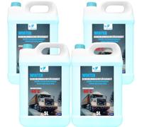 Anticongelante concentrado para parabrisas de coche, 20 litros -60 grados, concentrado anticongelante para el sistema de lavado de parabrisas, concentrado de protección contra heladas, 4 x 5 l