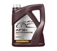 Anticongelante Fresco Concentrado 5 Litro Mannol AF12 + Rojo