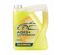 Anticongelante Fresco Mannol G13+ AG13+ Enfriador -40°C 5 Litro Amarillo Coche