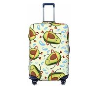 Anticsao Avocado Keep Calm - Funda para equipaje, lavable, a la moda, antiarañazos, para hacer deporte, tamaño mediano, 1