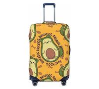Anticsao Avocado Keep Calm - Funda para equipaje, lavable, a la moda, funda protectora de maleta antiarañazos, para hacer deporte, XL, 1, Perro Aguacate, L