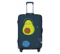 Anticsao Avocado Keep Calm - Funda para equipaje, lavable, a la moda, funda protectora de maleta antiarañazos, aguacate en el espacio, XL, 1