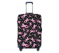 Anticsao Funda de equipaje de concienciación sobre el cáncer de mama, fundas lavables para maletas, fundas de equipaje de moda, funda protectora antiarañazos, concienciación sobre el cáncer de mama
