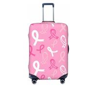 Anticsao Funda de equipaje de concienciación sobre el cáncer de mama, fundas lavables para maletas, fundas de equipaje de moda, funda protectora antiarañazos, concienciación sobre el cáncer de mama