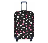 Anticsao Funda de viaje elástica unisex personalizada con lunares negros (18-21 pulgadas), White, X-Large