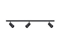ANTIDARK - Designline Tube Kit LED 3 Lámpara de Techo 1,9m Negro