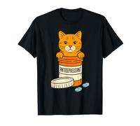 Antidepresivo Salud Mental Humor Gato Amante Gato Dueño Camiseta