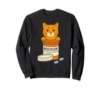 Antidepresivo Salud Mental Humor Gato Amante Gato Dueño Sudadera