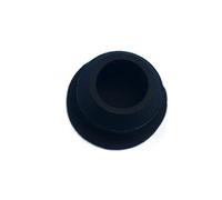 Antideslizante 10 Uds. Tapas de extremo de tubo de enmascaramiento de agujero redondo 8,5mm 12mm 12,5mm 13mm 13,5mm 14mm tapón de silicona macho T tapón junta de goma sello Tope de escalera(Negro,11.5