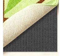 Antideslizante Alfombra 100 x 100 cm Protección Resistente contra Resbalones Recortable Antideslizante Multiusos para Parqué O Baldosas, Negro