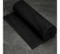 Antideslizante Alfombra 115 x 250 cm Multiusos de PVC, Reutilizable y sin Olores, Lavable, Cortable, PVC Multiusos Base de Antideslizante/Antideslizantes Alfombras Paraa Salón, Negro