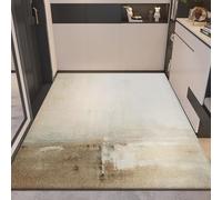 Antideslizante Alfombra 120x180 Patrón Gris Amarillo Felpudo Exterior Terciopelo Corto Absorbentes Antideslizante Lavable para Baño Cocina Oficinas Alfombras Puerta Entrada