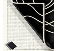 Antideslizante Alfombra 205 x 290 cm Multiusos de PVC, Lavable, Cortable, Reutilizable y sin Olores, Estera Universal Antideslizante Adecuado para Parqué O Baldosas, Blanco