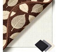 Antideslizante Alfombra 210 x 260 cm Multiusos de PVC, Lavable, Cortable, Reutilizable y sin Olores, Antideslizante Alfombras Alfombrilla Adecuado para Parqué O Baldosas, Blanco