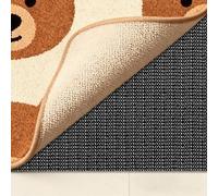 Antideslizante Alfombra 60 x 135 cm Recortable Malla Antideslizante para Alfombras Impermeable para Basepara Cajones Estantes Bandeja, Negro