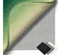 Antideslizante Alfombra 70 x 175 cm Multiusos de PVC, Lavable, Cortable, Reutilizable y sin Olores, PVC Base Antideslizante para Alfombra Adecuado para Parqué O Baldosas, Gris marrón