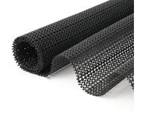 Antideslizante Alfombra 70 x 190 cm de PVC, Segura e Inodora, PVC Multiusos Base de Antideslizante/Antideslizantes Alfombras para Cajones Estantes Bandeja Alfombra, Negro