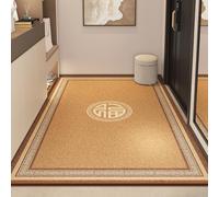 Antideslizante Alfombra 80x120 Patrón Amarillo Profundo Felpudo Exterior Terciopelo Corto Absorbentes Antideslizante Lavable para Baño Cocina Oficinas Alfombras Puerta Entrada