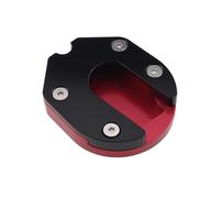 Antideslizante ampliado para Forza 350 300 250 125 2018-2022 Soporte Central De Motocicleta Pie Extensión Almohadilla Ampliadora(Rojo)
