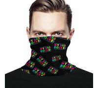 Antideslizante Cuello Bufanda,Mi papá es Genial,Pañuelo de Cabeza Respirable Calentador de Cuello para Ciclismo Correr Yoga 26X30cm