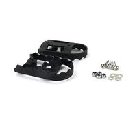 antideslizante Estriberas Compatible con Suzuki DL650 v-strom 650 DL1000 V-Strom 1000 Compatible Honda NC700X NC750X VFR800F adaptador de clavija ancha acero inoxidable(Style 1)