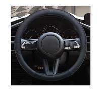 Antideslizante Funda Volante Coche Protector Antideslizante para Volante Coche Accesorios Interiores Automotrices para Mazda 3 para Bl para Bj para Bn 323 para Axela 3(Negro)